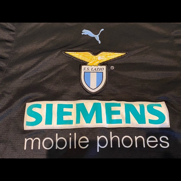 RARE Puma XL SS Lazio Champions League Sideline Warm Up Jersey Trainer Shirt - Picture 3 of 5